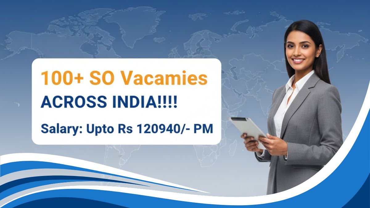 Bank Of India SO Recruitment 2025