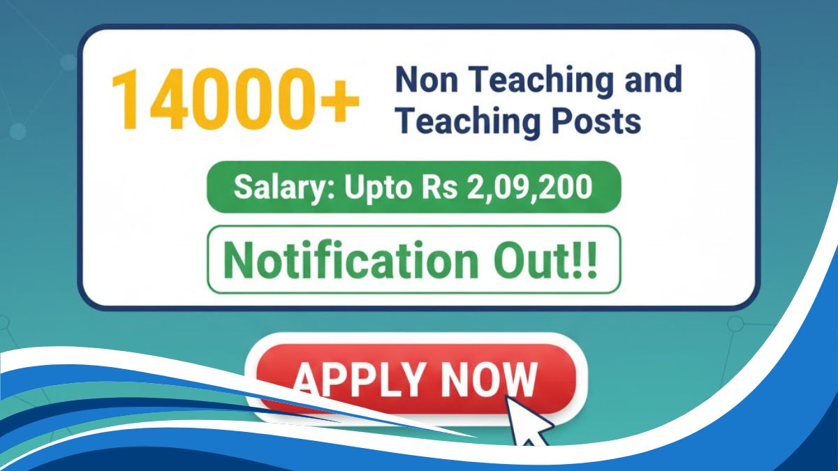 KVS and NVS Teaching & Non-Teaching Recruitment 2025 – Apply Online for 14,967 Posts