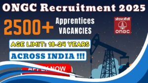 ONGC Apprentices Recruitment 2025